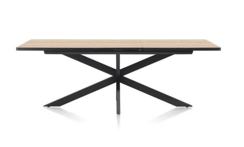 Stół H&H Avalox/ Avalon 160 + 50 x 98 cm vintage oak centralna noga
