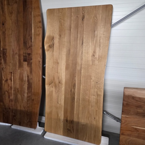 Stół Jadalniany ORGANIC 200 cm – Lity Dąb 4 cm – Wykończenie Olejowosk Mat – Nogi Klasyczne / Pająk