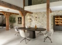 [od ręki] Stół jadalniany z litego dębu RAVELLO 210 x 120 cm – kolor Basalt, powłoka Platinumlak | Henders& Hazel