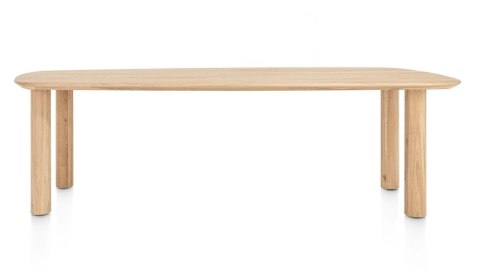 Stół jadalniany dębowy Azulo 270 x 120 cm (pebblestone) - Natural Sand | Henders & Hazel