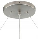 Lampa wisząca Brooklyn IV DUŻE SZKLANE KOLOROWE KLOSZE 120CM