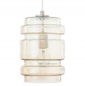 Lampa wisząca Brooklyn IV DUŻE SZKLANE KOLOROWE KLOSZE 120CM