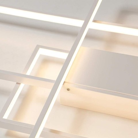 NOWOCZESNA LAMPA LED PLAFON 90W PILOT - ZMIANA BARW ŚWIATŁA BIAŁY MAT , APLIKACJA BLUETOOTH 85-WH MIK NOWOCZESNA LAMPA LED PLAFON 90W PILOT - ZMIANA BARW ŚWIATŁA BIAŁY MAT , APLIKACJA BLUETOOTH 85-WH MIK