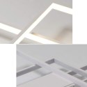 NOWOCZESNA LAMPA LED PLAFON 90W PILOT - ZMIANA BARW ŚWIATŁA BIAŁY MAT , APLIKACJA BLUETOOTH 85-WH MIK