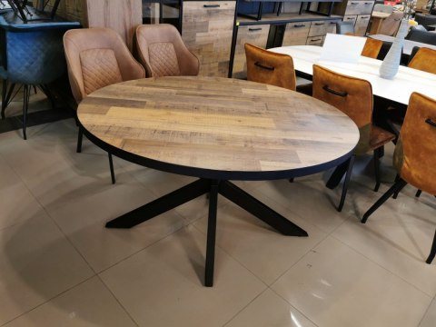 Stół Avalox 130 x 110 cm driftwood/vitage oak centralna noga Stół Avalox 130 x 110 cm driftwood/vitage oak centralna noga