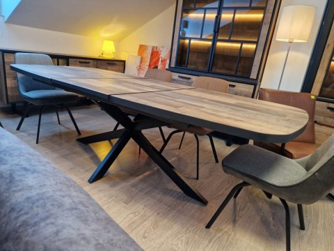 Stół H&H Avalox 190 + 60 x 110 cm pająk driftwood Stół H&H Avalox 190 + 60 x 110 cm pająk driftwood