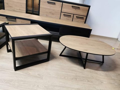 Stolik kawowy H&H Avalon/ Avalox natural VINTAGE OAK