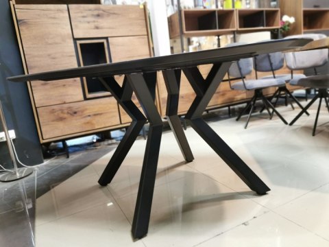Stół Xooon Masura 150 x 105 cm antracyt Stół Xooon Masura 150 x 105 cm antracyt