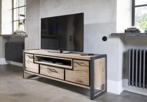 Szafka RTV 170 cm Metalox/ Metalo Szafka RTV 170 cm Metalox/ Metalo