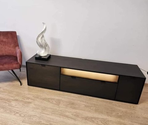 Szafka RTV Xooon Elements 180 cm onyx Szafka RTV Xooon Elements 180 cm onyx