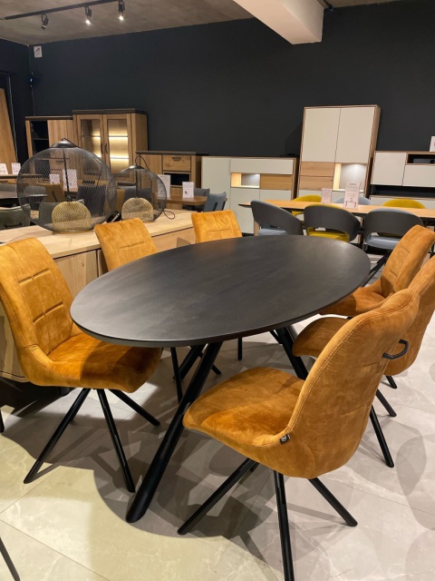 Stół Xooon Arvada 220 x 110 cm Elipsa lity dąb