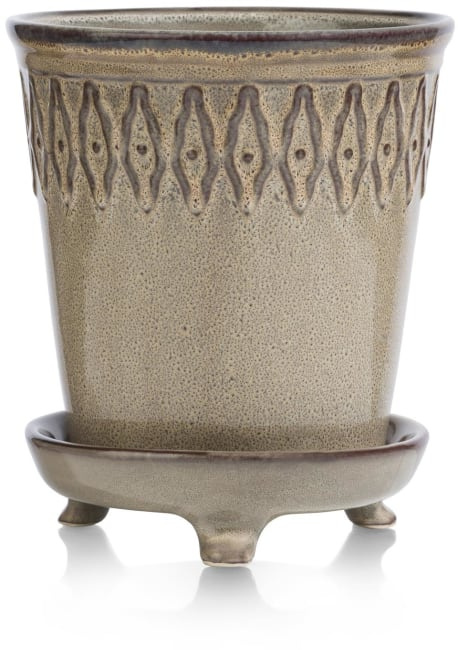COCOmaison Doniczka ceramiczna Linn L W24cm COCOmaison Doniczka ceramiczna Linn L W24cm