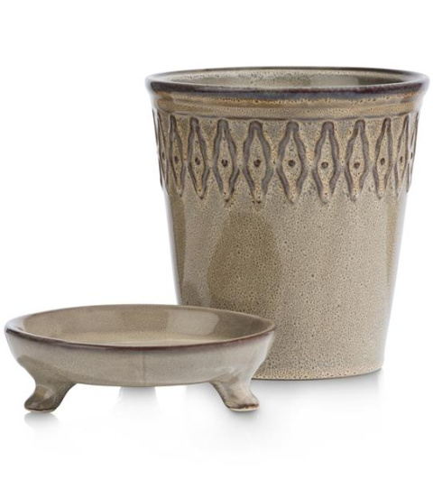 COCOmaison Doniczka ceramiczna Linn L W24cm COCOmaison Doniczka ceramiczna Linn L W24cm