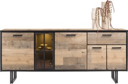 (R/K) Komoda H&H AVALON/ Avalox 200 cm driftwood