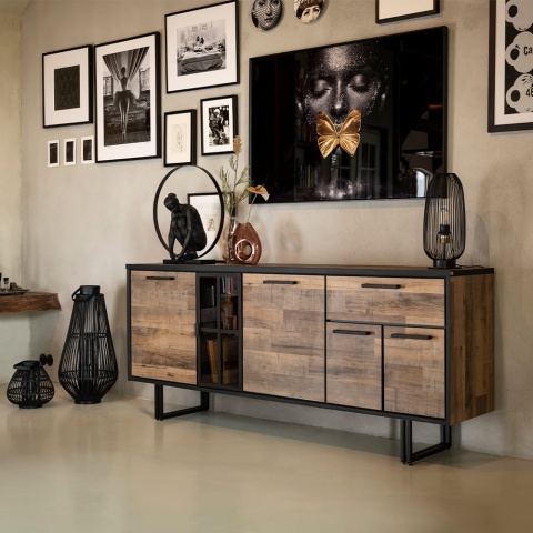 Komoda H&H AVALON/ Avalox 200 cm driftwood Komoda H&H AVALON/ Avalox 200 cm driftwood
