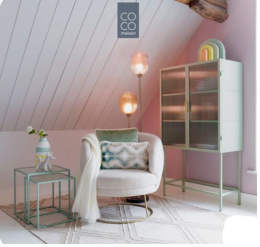 Miętowa witryna Coco Maison Felix