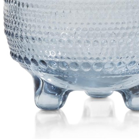 COCOmaison Podgrzewacz szklany Annie, wys. 11 cm niebieski COCOmaison Podgrzewacz szklany Annie, wys. 11 cm niebieski