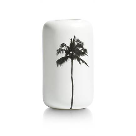 COCOmaison Wazon ceramiczny palm M wys. 25 cm COCOmaison Wazon ceramiczny palm M wys. 25 cm