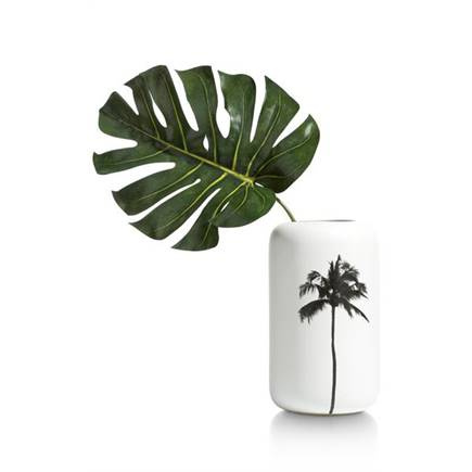 COCOmaison Wazon ceramiczny palm M wys. 25 cm COCOmaison Wazon ceramiczny palm M wys. 25 cm