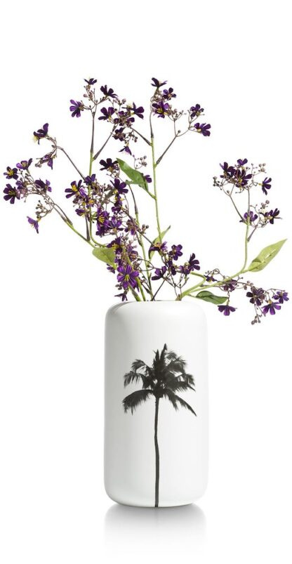 COCOmaison Wazon ceramiczny palm wys. 29 cm COCOmaison Wazon ceramiczny palm wys. 29 cm