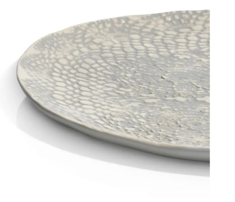 COCOmaison talerz dekoracyjny ceramiczna Luna D37cm COCOmaison talerz dekoracyjny ceramiczna Luna D37cm